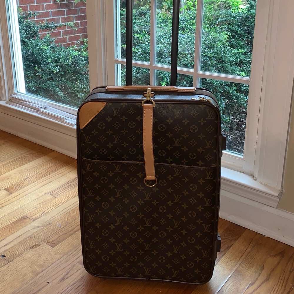 Louis Vuitton Pegase 55 Monogram Canvas Bag